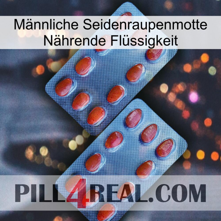 Männliche Seidenraupenmotte Nährende Flüssigkeit 05